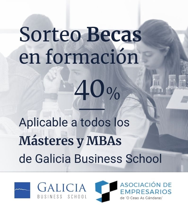 Sorteo de becas Galicia Business School para másteres y MBAs 