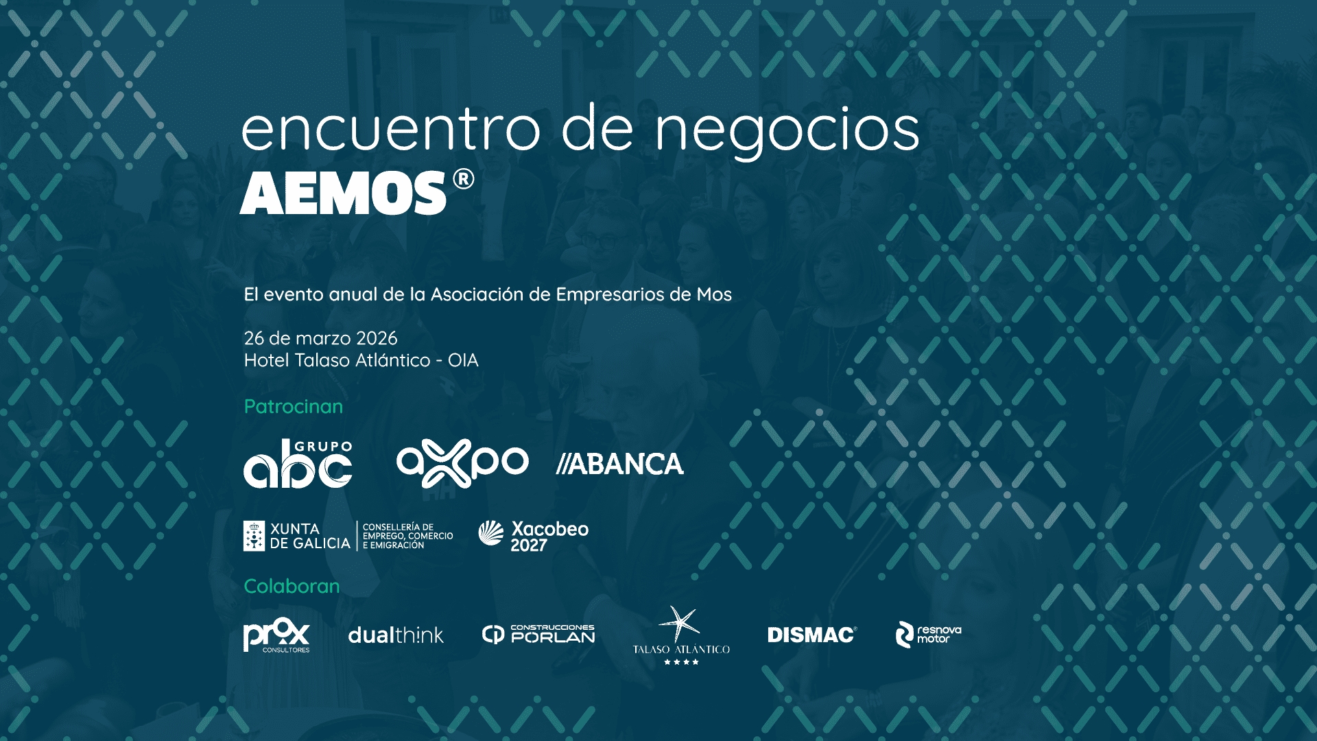 Las empresas de O Ceao e As Gándaras podrán participar en el Encuentro de Negocios AEMOS 2026 con condiciones especiales para socios