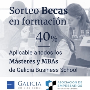 Sorteo de becas Galicia Business School para másteres y MBAs 