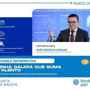 El conselleiro José González Vázquez presenta en Lugo las medidas de...